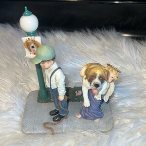 Vintage prayers and promises lost and found sculpture